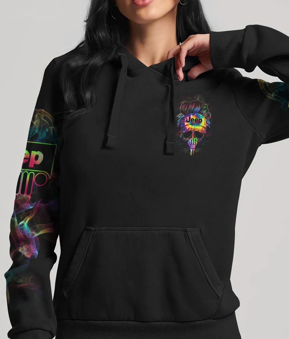 neon-jeep-girl-i-am-who-i-am-hoodie