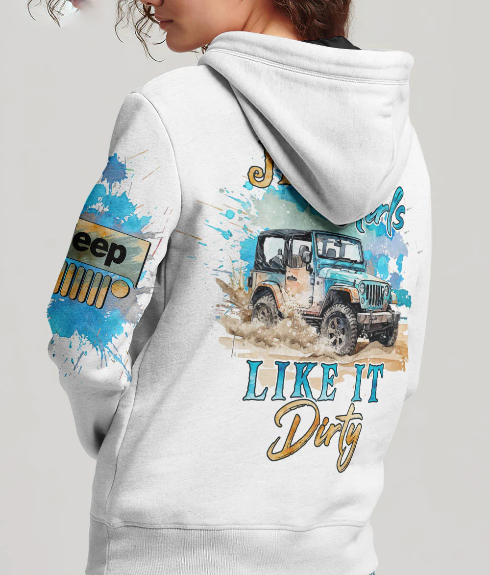 muddy-jeep-girls-like-it-dirty-watercolor-hoodie