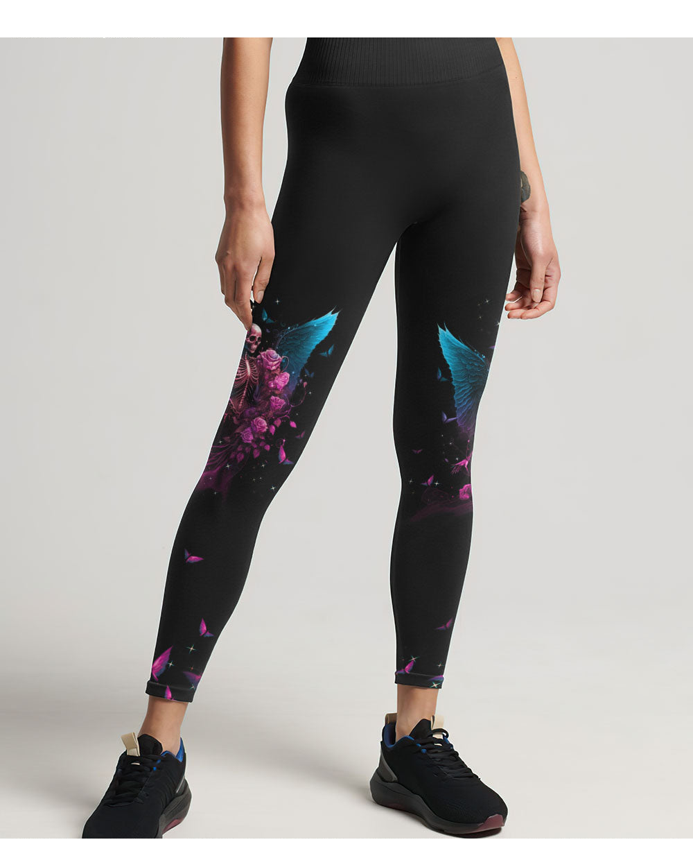 In My Next Life I Want To Be The Karma Fairy Swing Skull Leggings