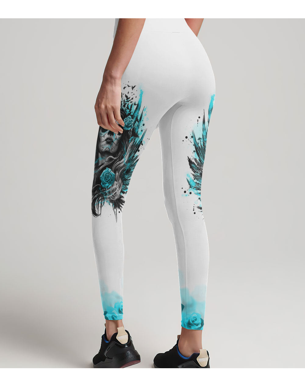 I Am The Storm Sugar Skull Leggings