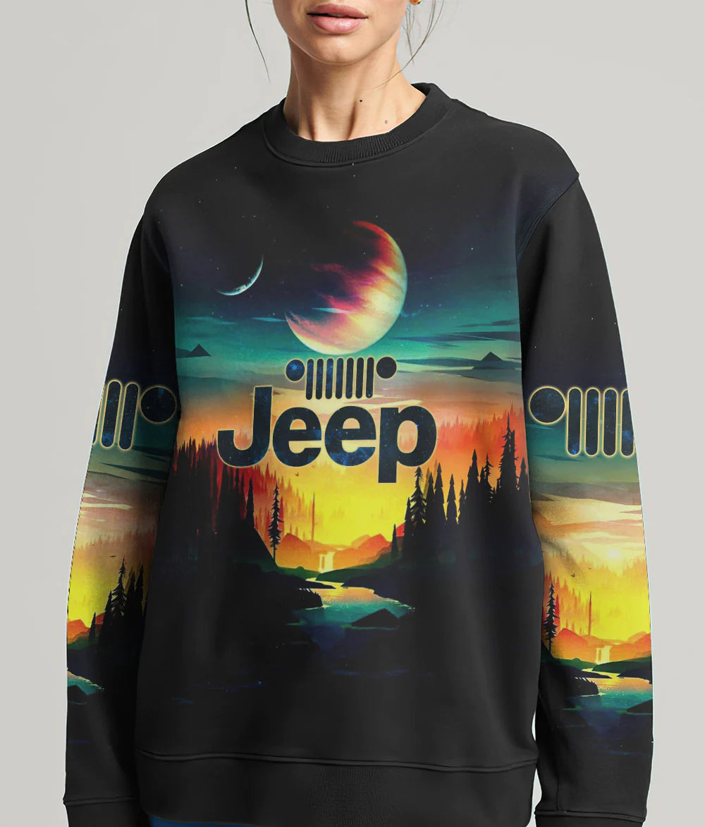 retro-jeep-not-all-who-wander-are-lost-moon-forest-sweatshirt