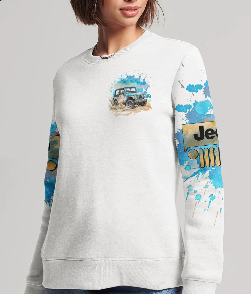 muddy-jeep-girls-like-it-dirty-watercolor-sweatshirt