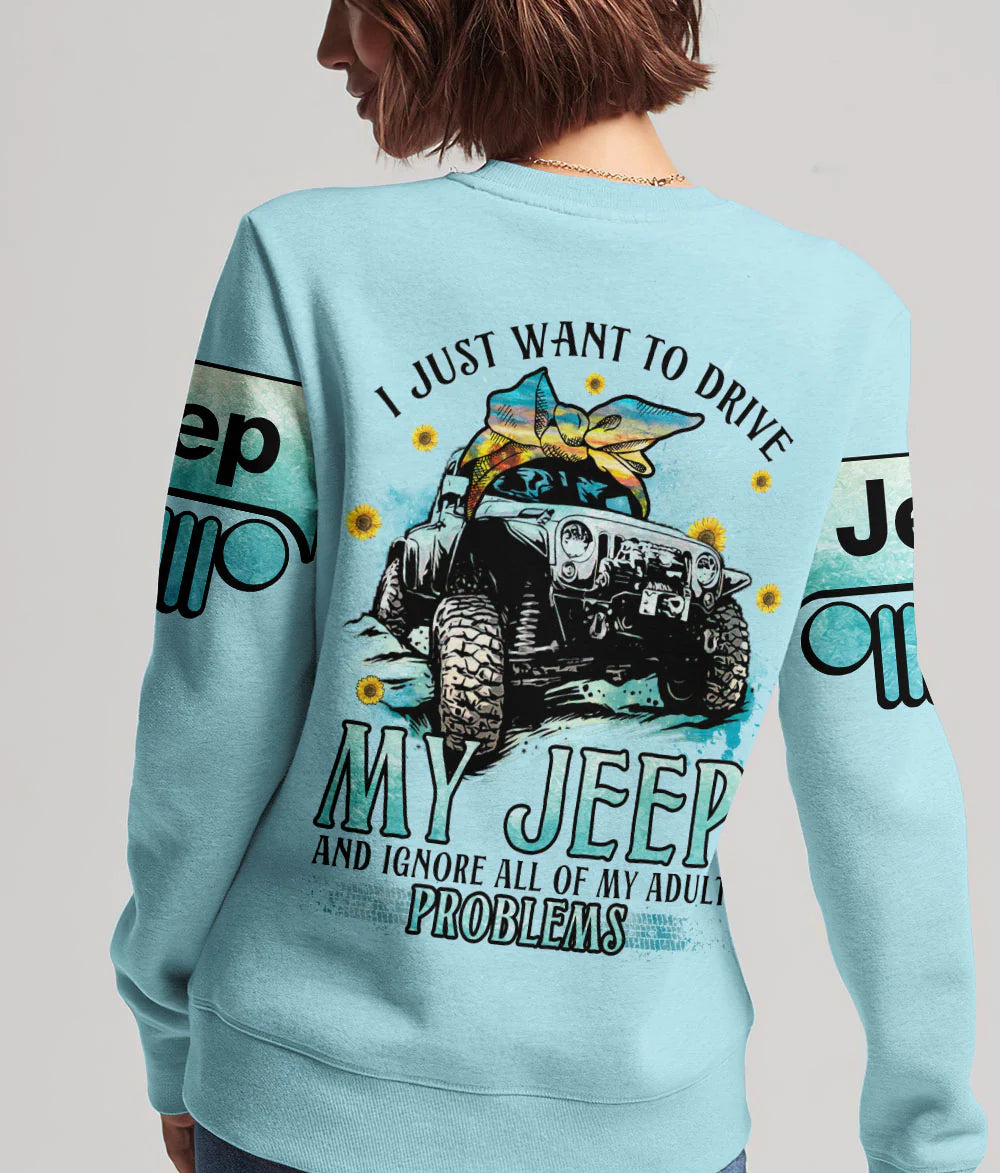 i-just-want-to-drive-jeep-sunflower-sweatshirt