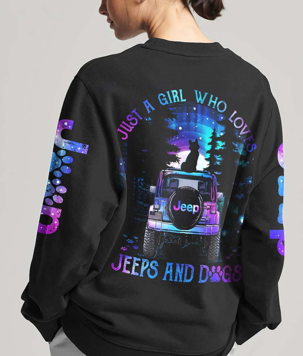 just-a-girl-who-loves-jeeps-and-dogs-forest-sweatshirt