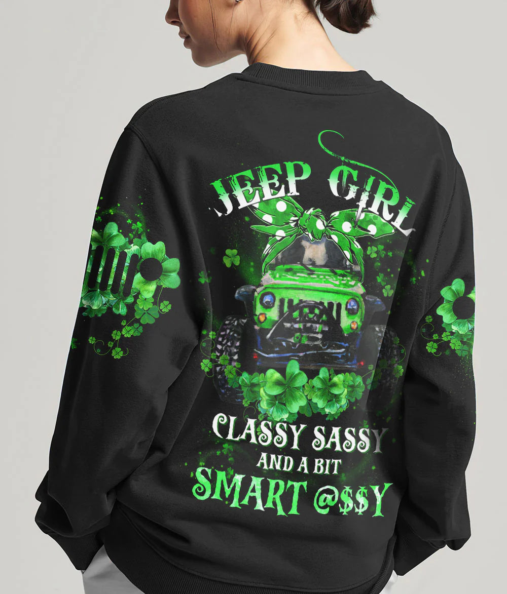 jeep-girl-classy-sassy-patricks-day-sweatshirt