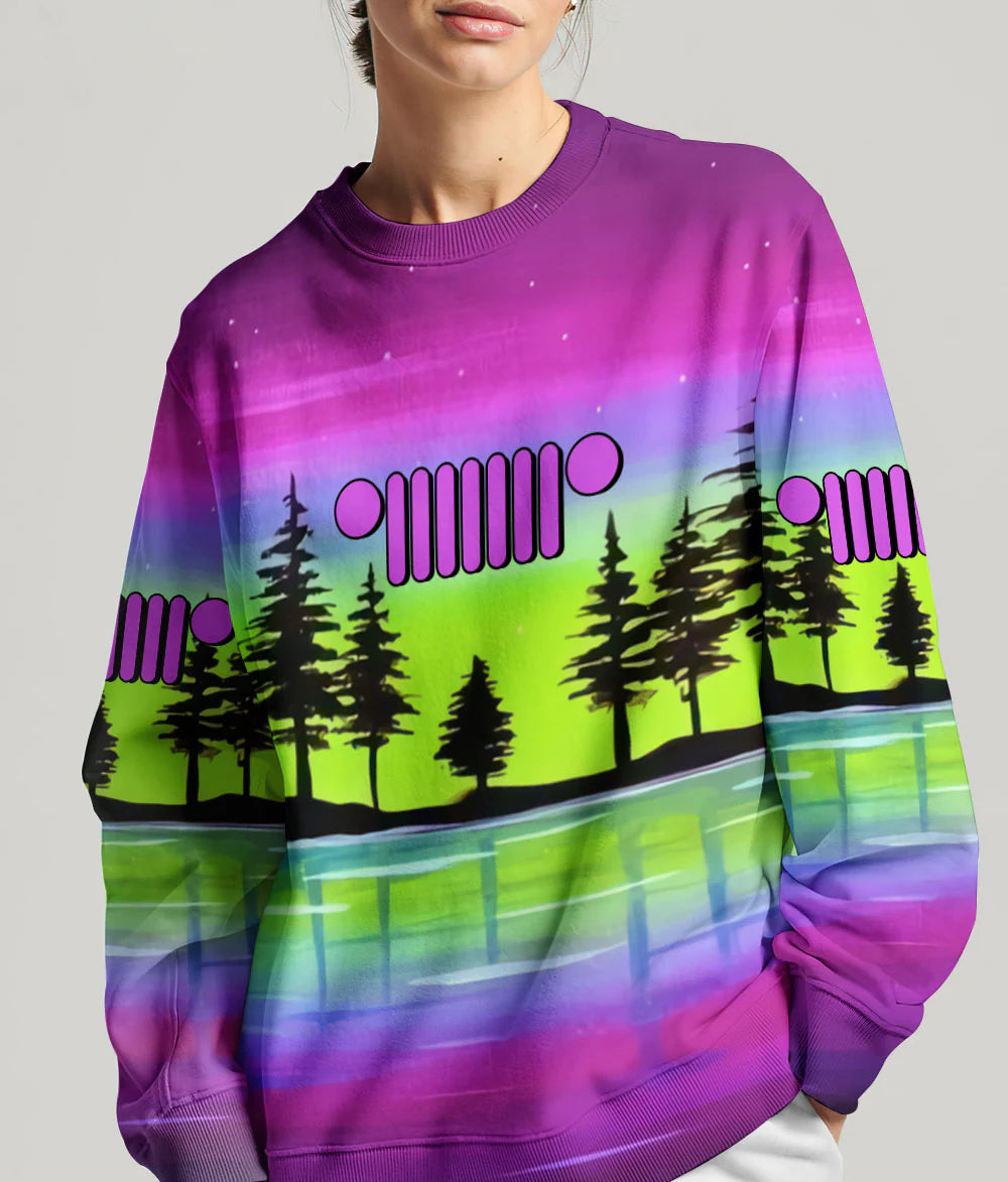 retro-jeep-not-all-who-wander-are-lost-forest-purple-sweatshirt