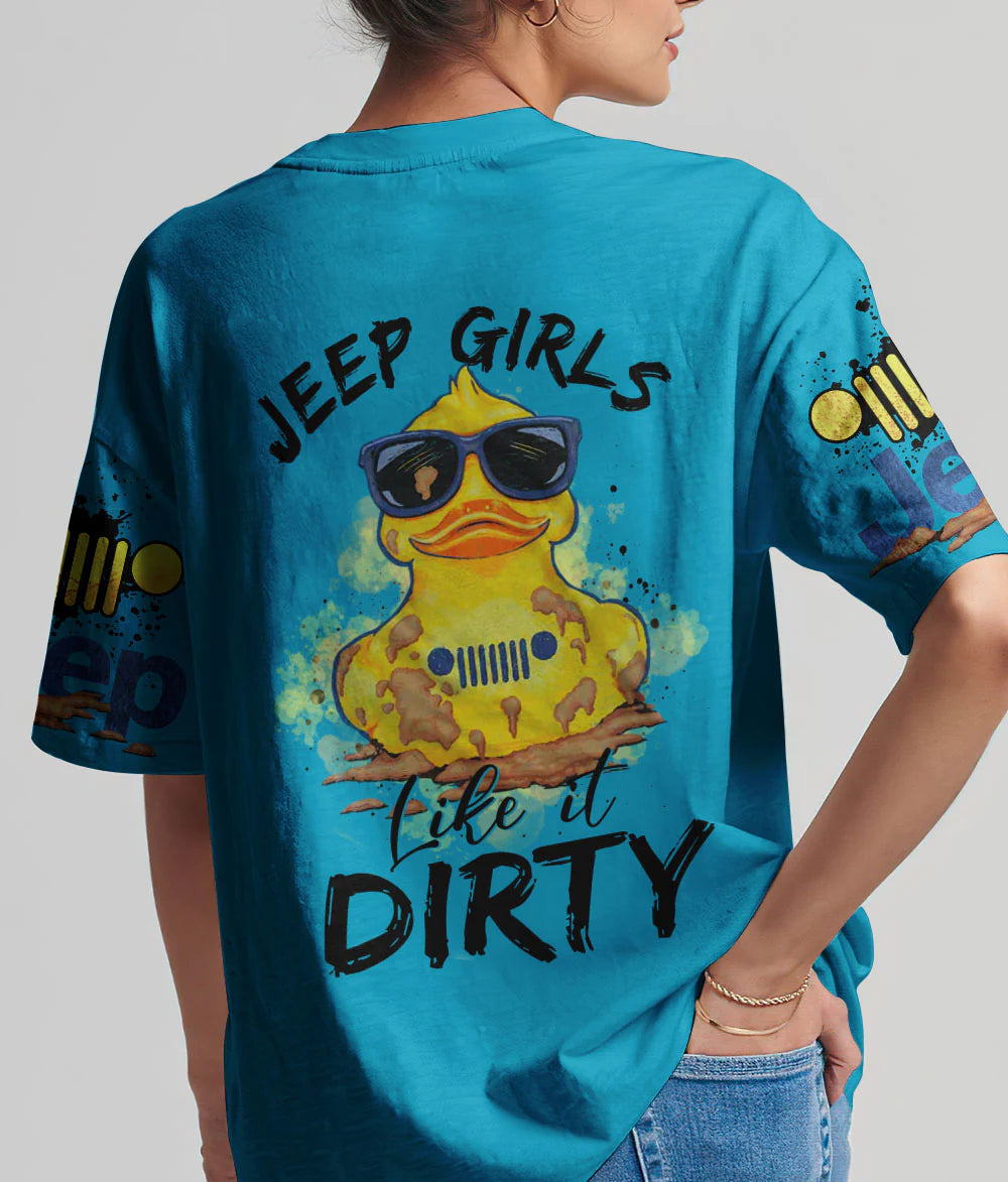 muddy-duck-jeep-girls-like-it-dirty-duck-t-shirt