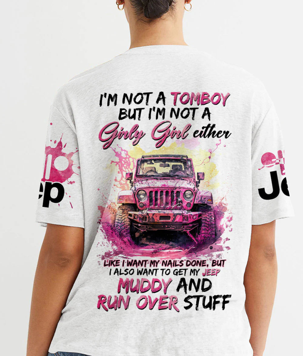 im-not-a-tomboy-jeep-dirty-women-v-neck-t-shirt