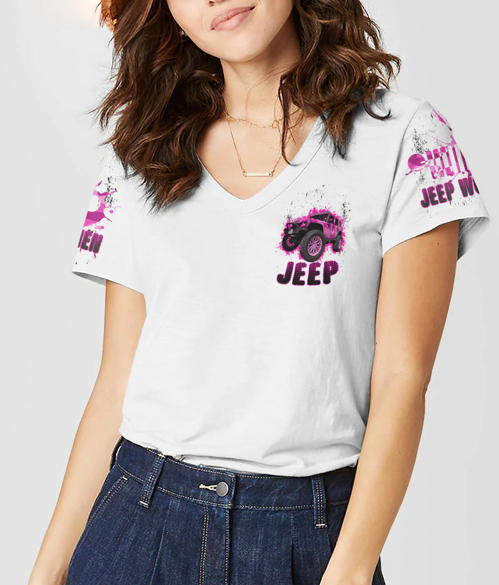 all-women-are-created-equal-jeep-women-v-neck-t-shirt