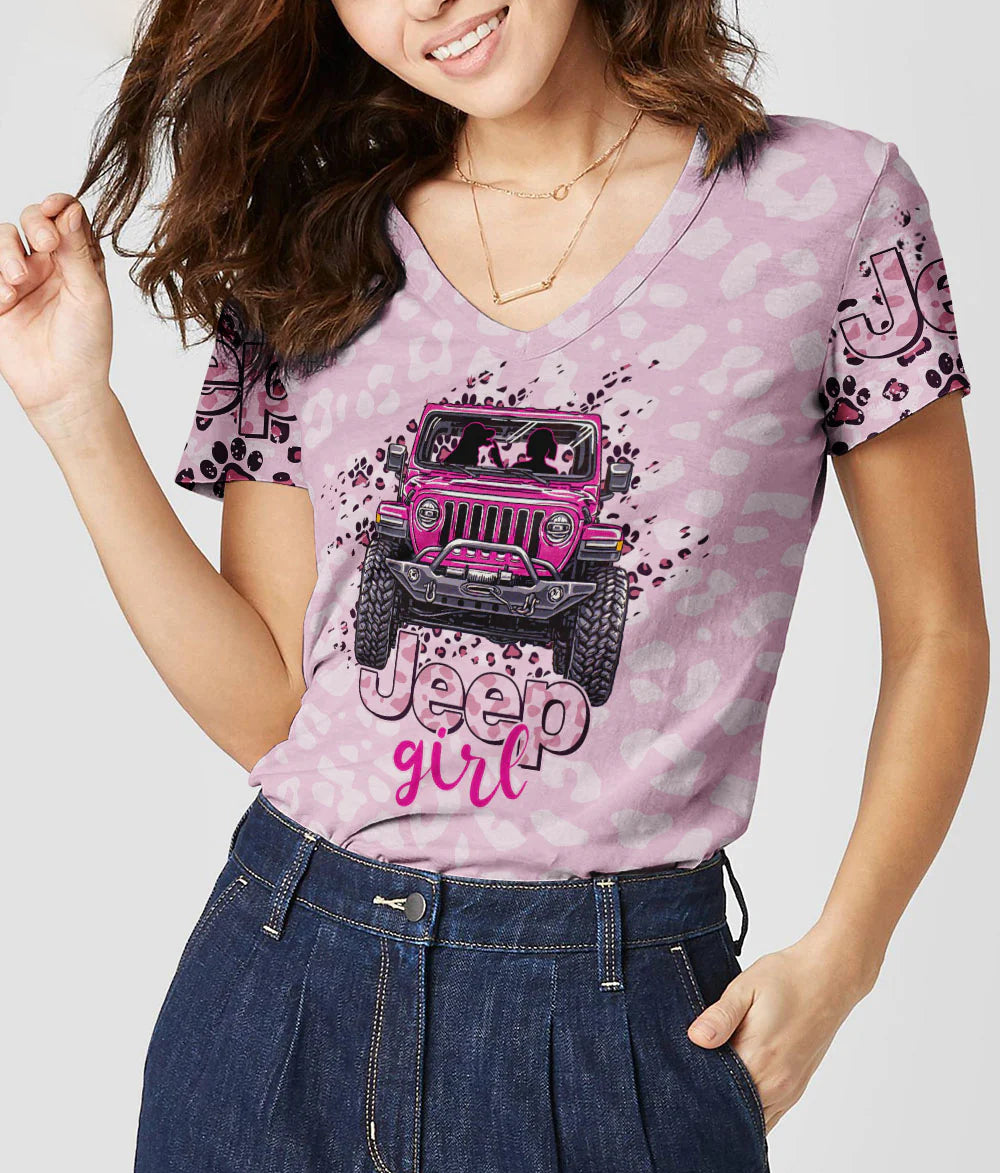 just-a-girl-who-loves-jeeps-and-dogs-leopard-women-v-neck-t-shirt