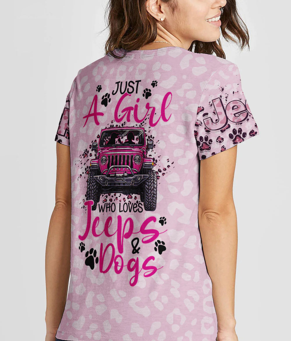 just-a-girl-who-loves-jeeps-and-dogs-leopard-women-v-neck-t-shirt