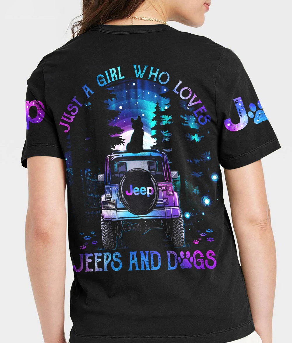 just-a-girl-who-loves-jeeps-and-dogs-forest-women-v-neck-t-shirt