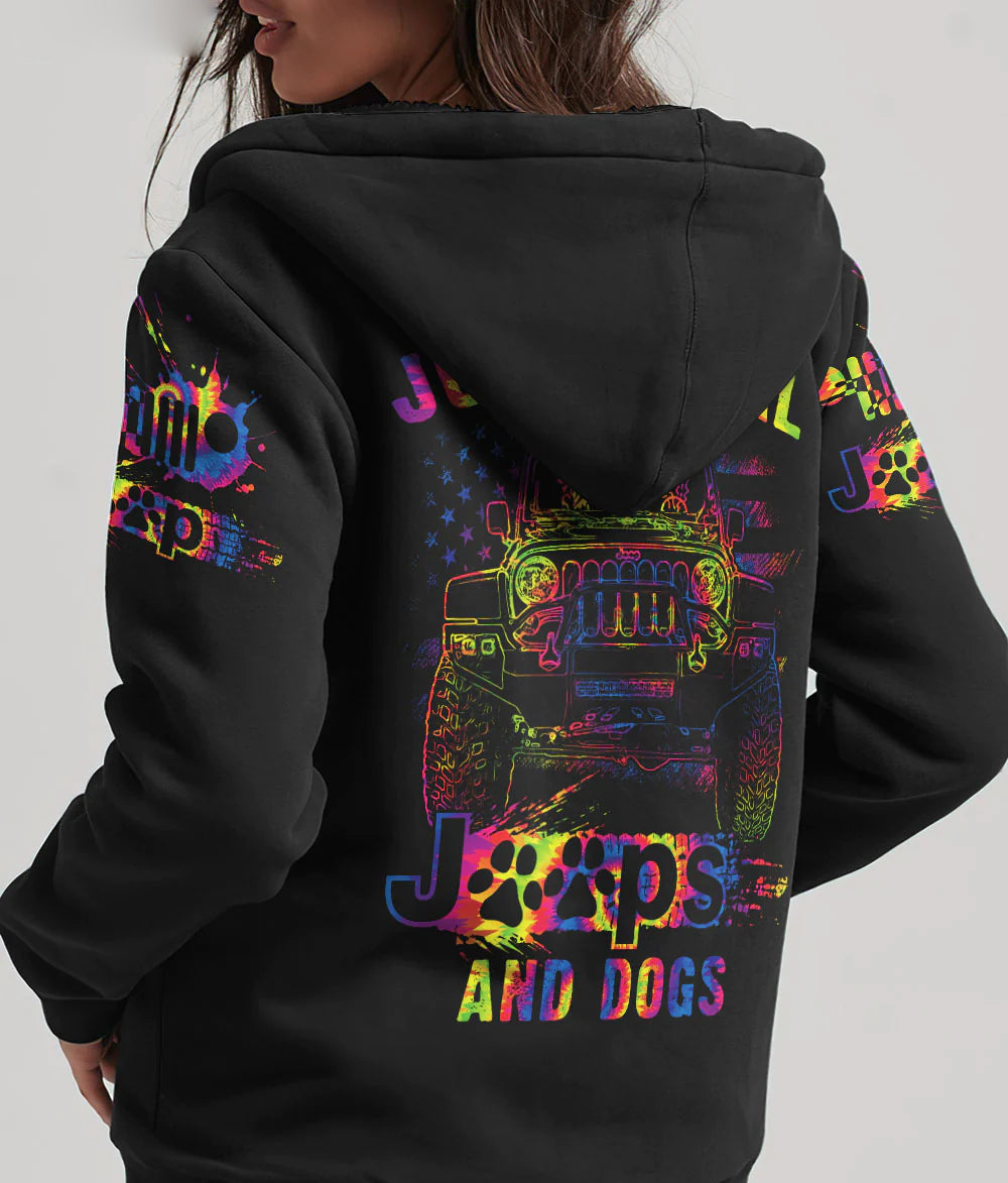 just-a-girl-who-loves-jeeps-and-dogs-flag-hoodie