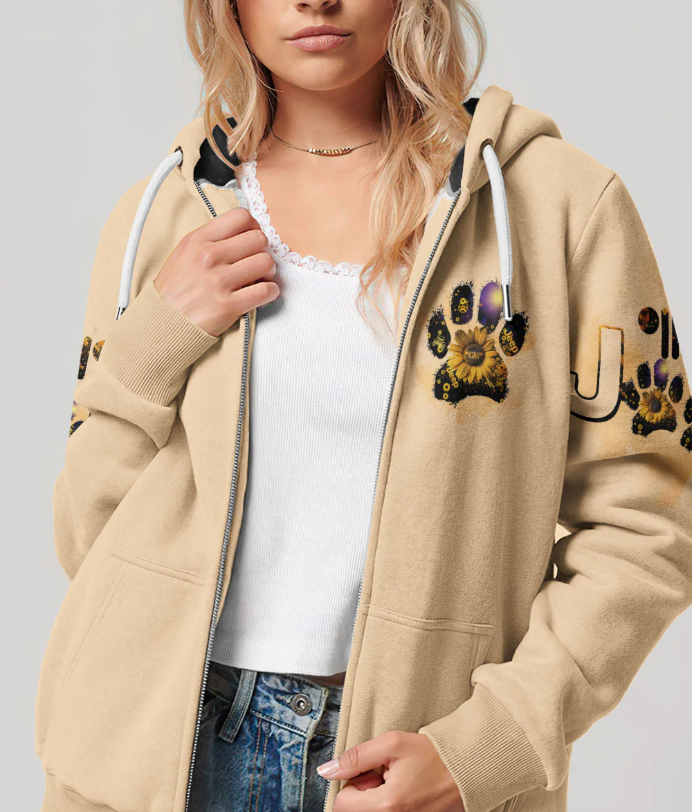 easily-distracted-by-jeeps-and-dogs-sunflower-hoodie