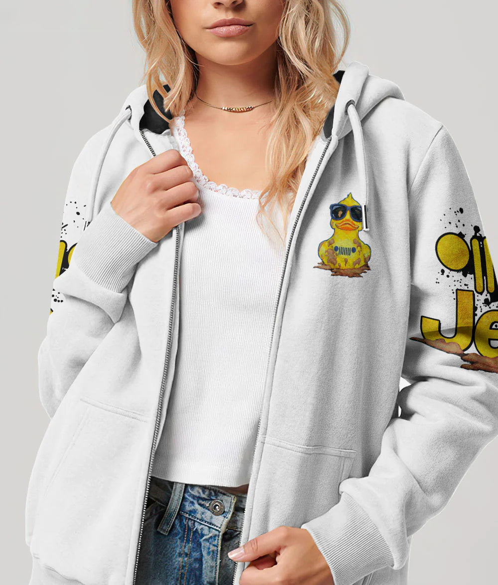 jeep-girls-like-it-dirty-duck-white-hoodie