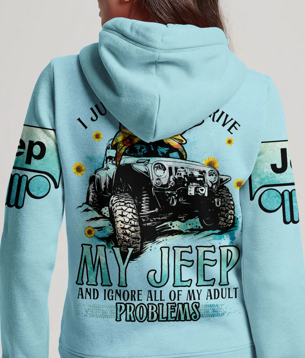 i-just-want-to-drive-jeep-sunflower-hoodie