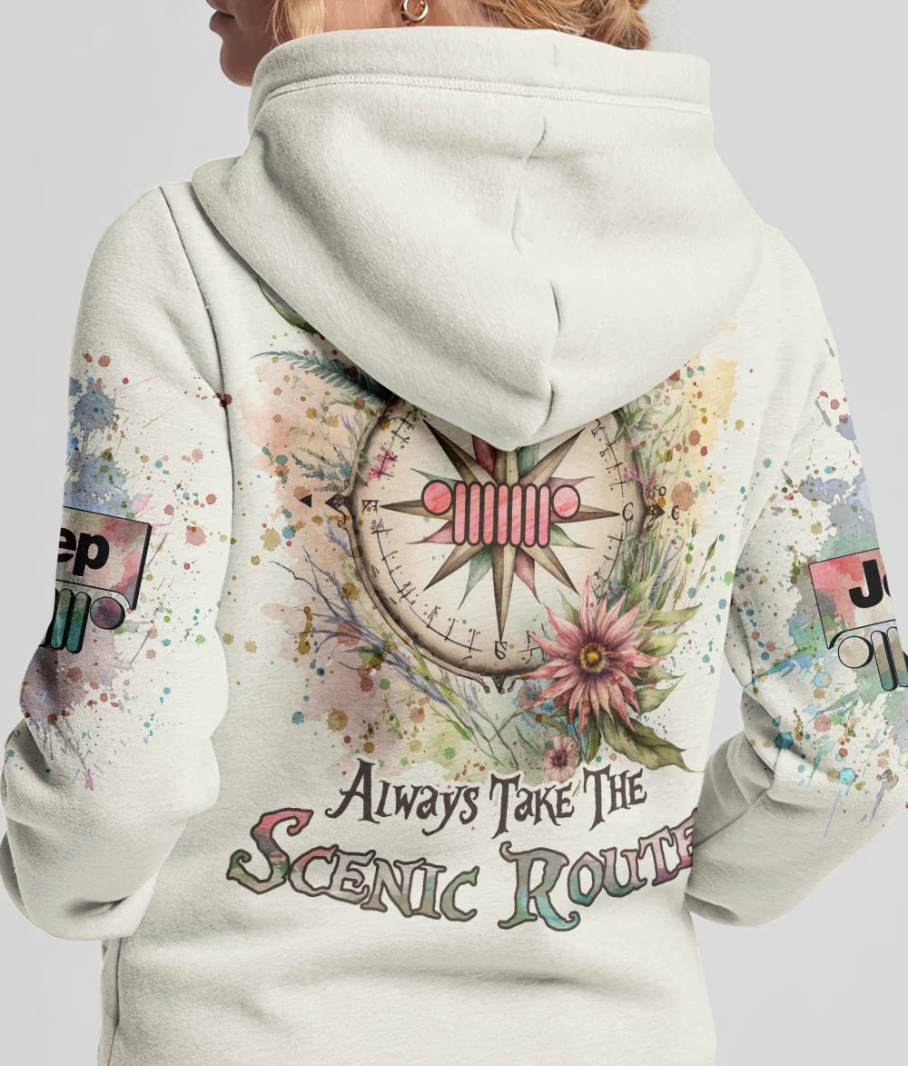 always-take-the-scenic-route-compass-jeep-hoodie