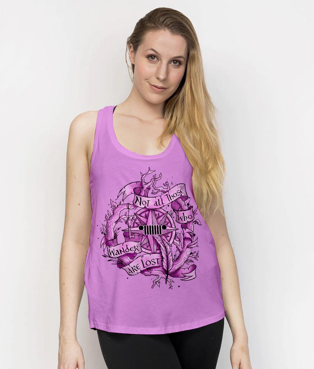 not-all-who-wander-are-lost-compass-jeep-tank-top