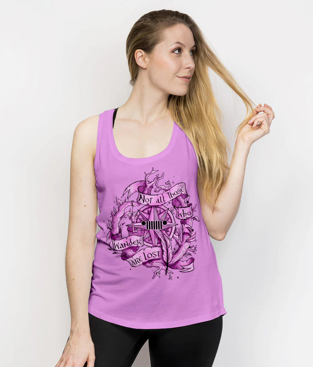 not-all-who-wander-are-lost-compass-jeep-tank-top