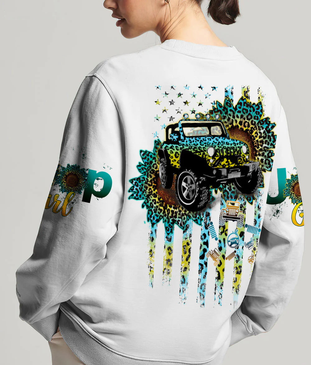 jeep-leopard-sunflower-sweatshirt