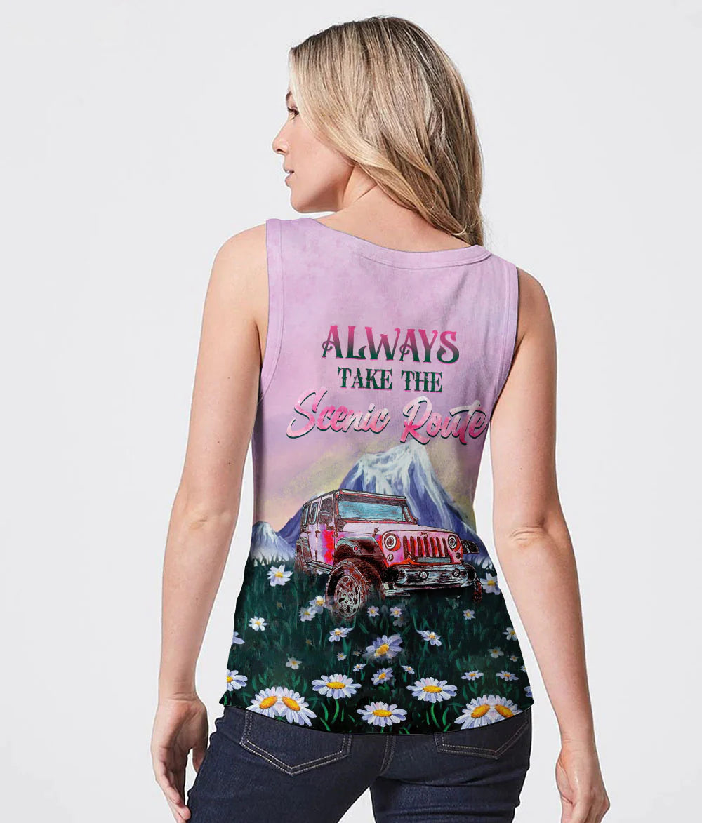 always-take-the-scenic-route-daisy-tank-top