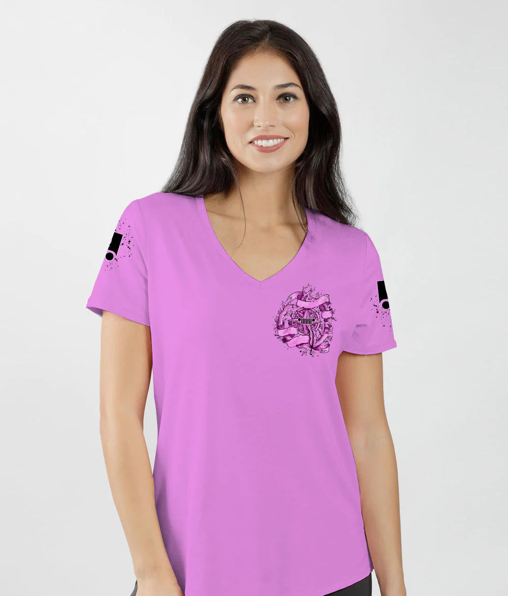 not-all-who-wander-are-lost-compass-jeep-women-v-neck-t-shirt