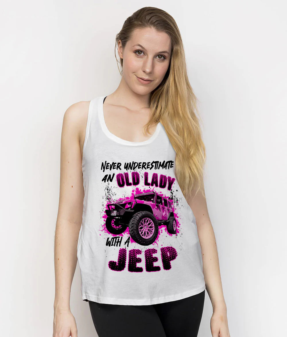 pink-jeep-never-underestimate-an-old-lady-tank-top