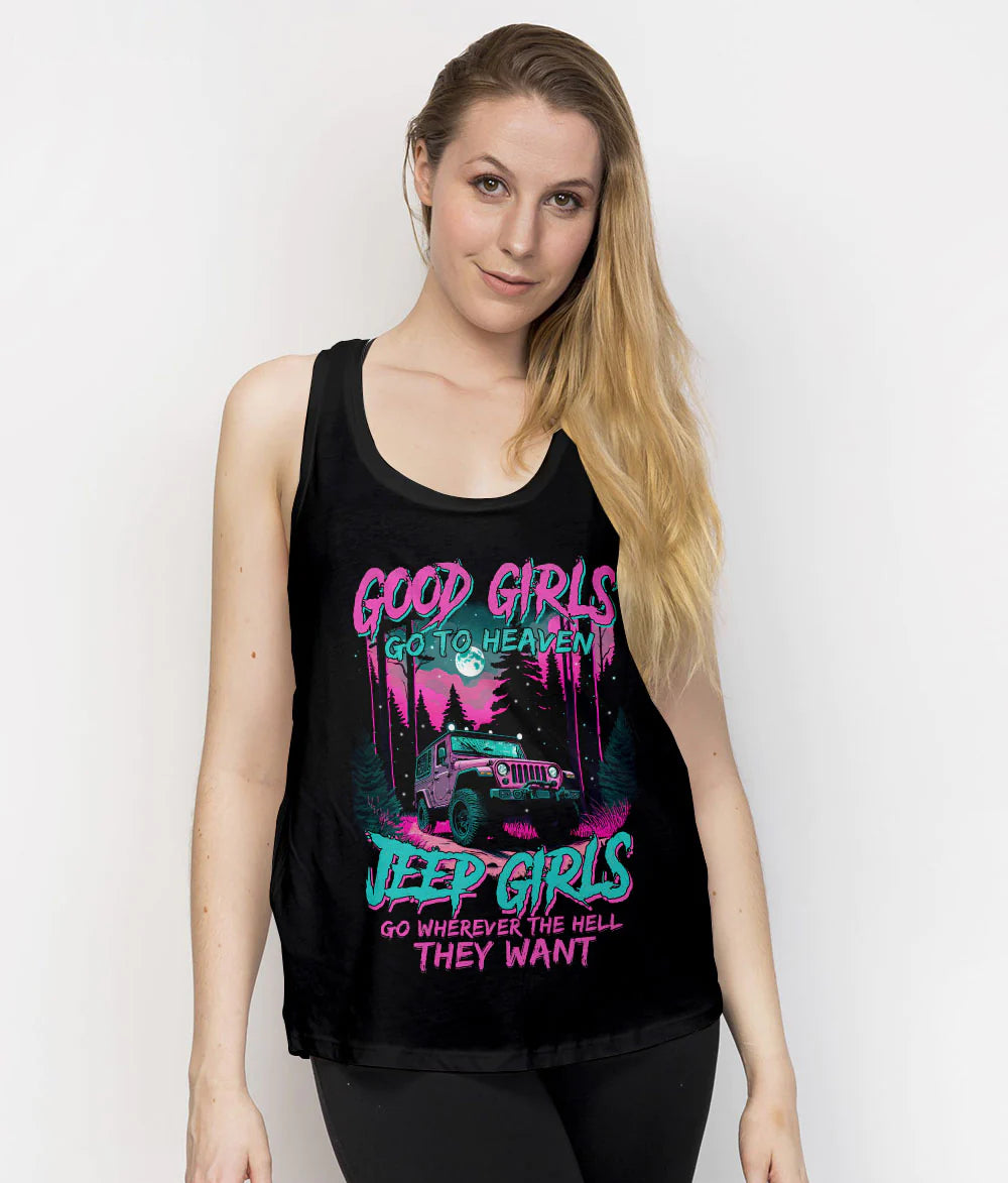 retro-moonlight-good-girls-go-to-heaven-jeep-forest-tank-top