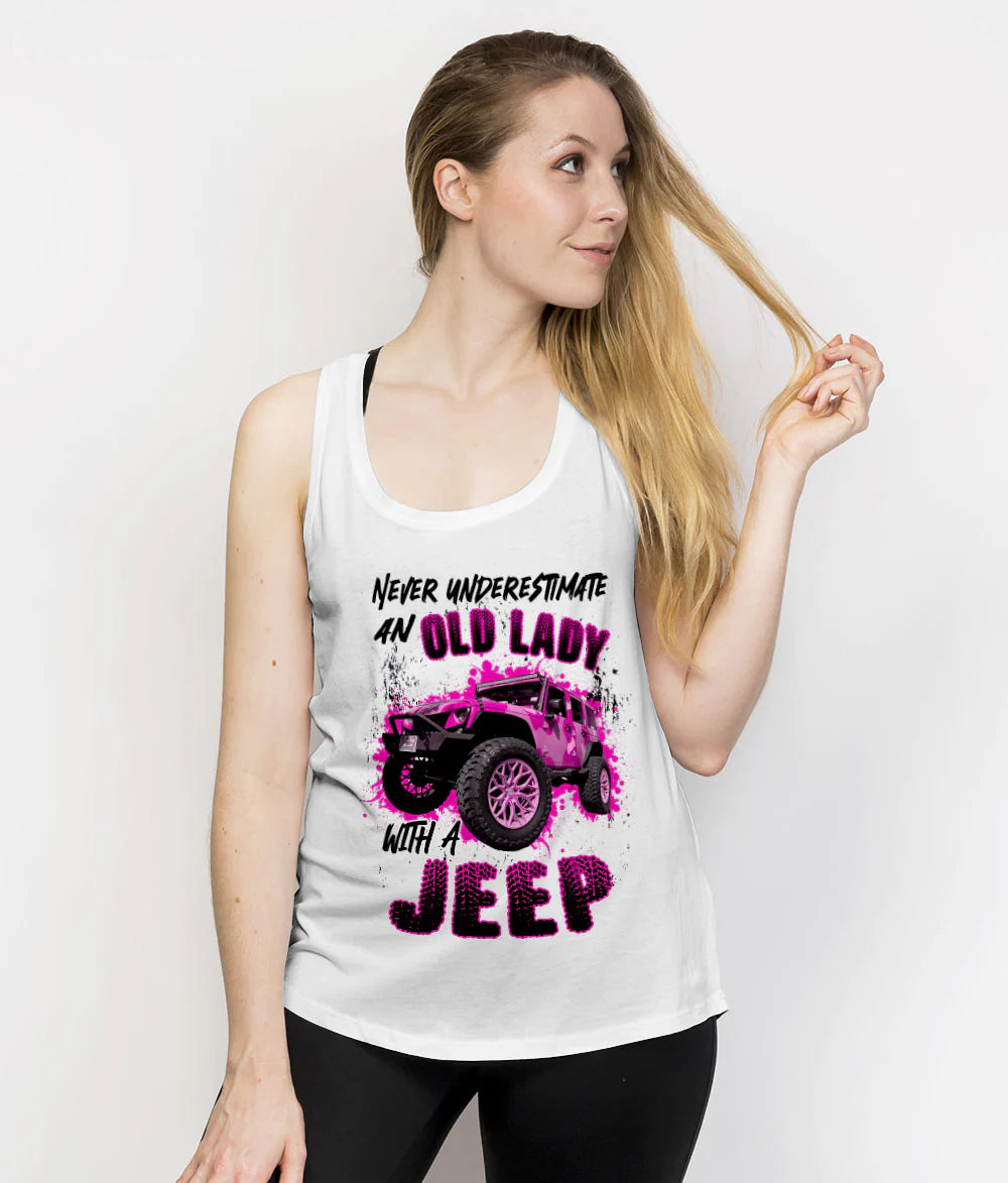 pink-jeep-never-underestimate-an-old-lady-tank-top