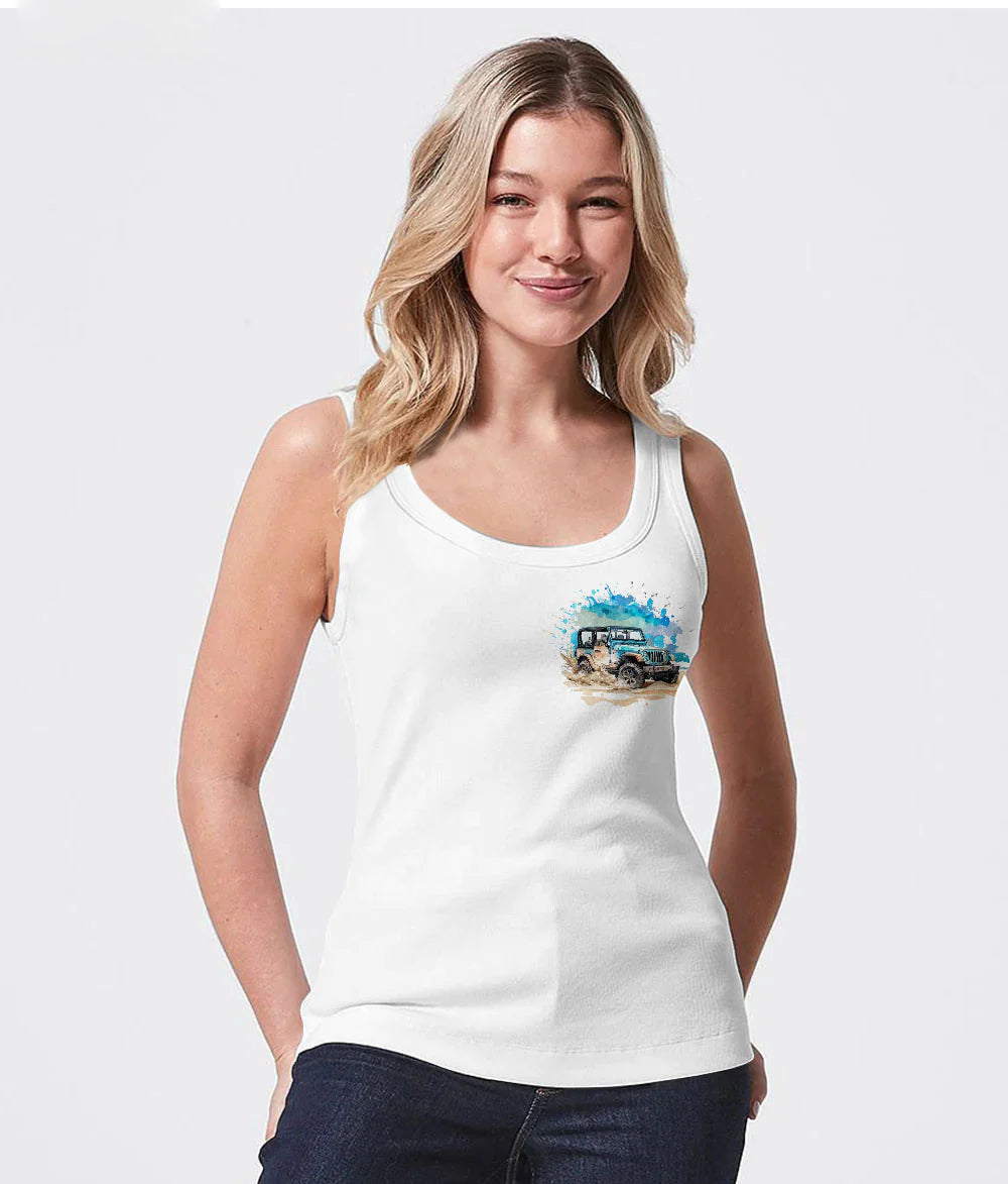 muddy-jeep-girls-like-it-dirty-watercolor-tank-top