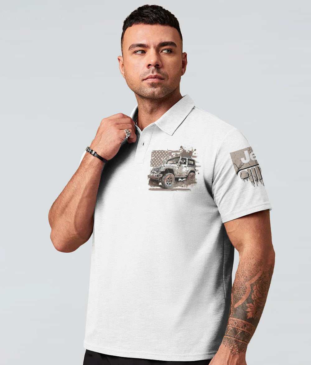 muddy-jeep-never-underestimate-an-old-man-polo-shirt