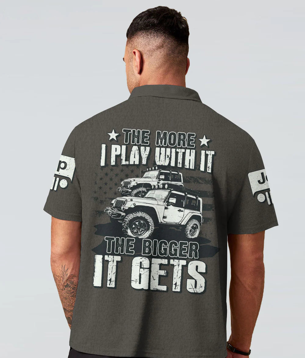 the-more-i-play-with-it-jeep-polo-shirt