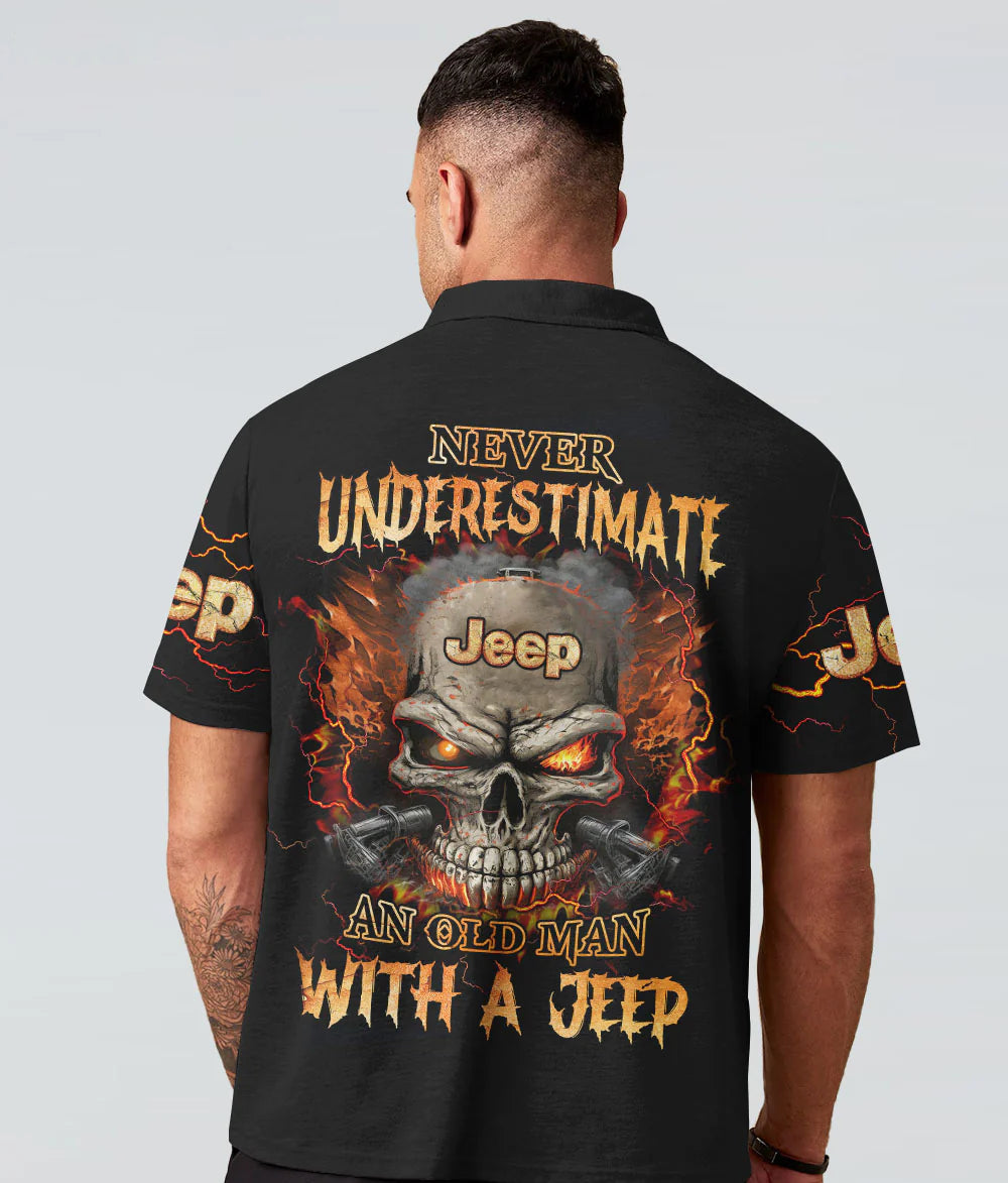 never-underestimate-an-old-jeep-man-fire-skull-polo-shirt