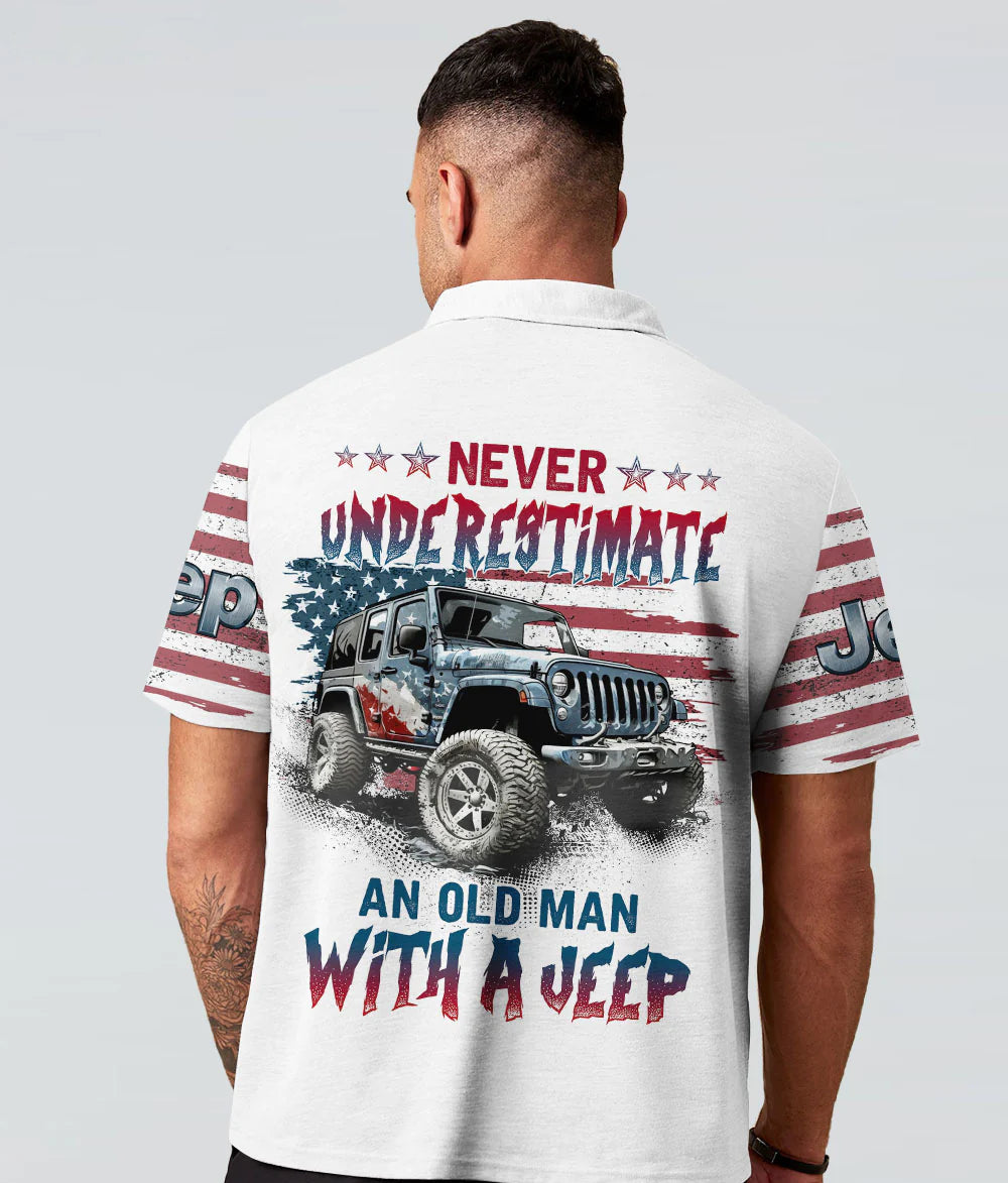 vitange-jeep-never-underestimate-an-old-jeep-man-white-polo-shirt