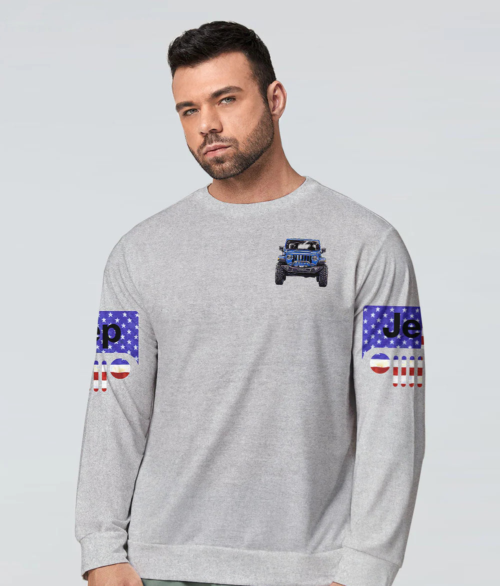 a-man-his-dog-and-his-jeep-flag-gray-sweatshirt