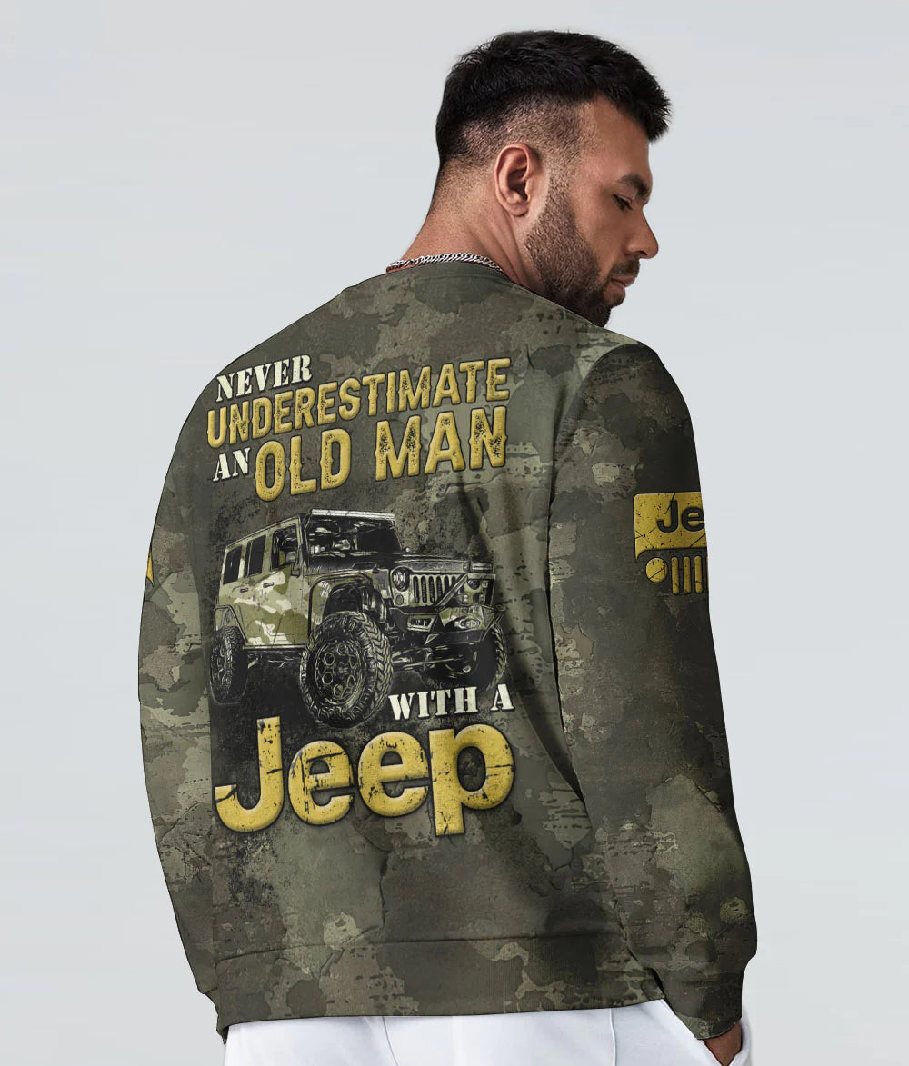 never-underestimate-an-old-man-jeep-camo-sweatshirt