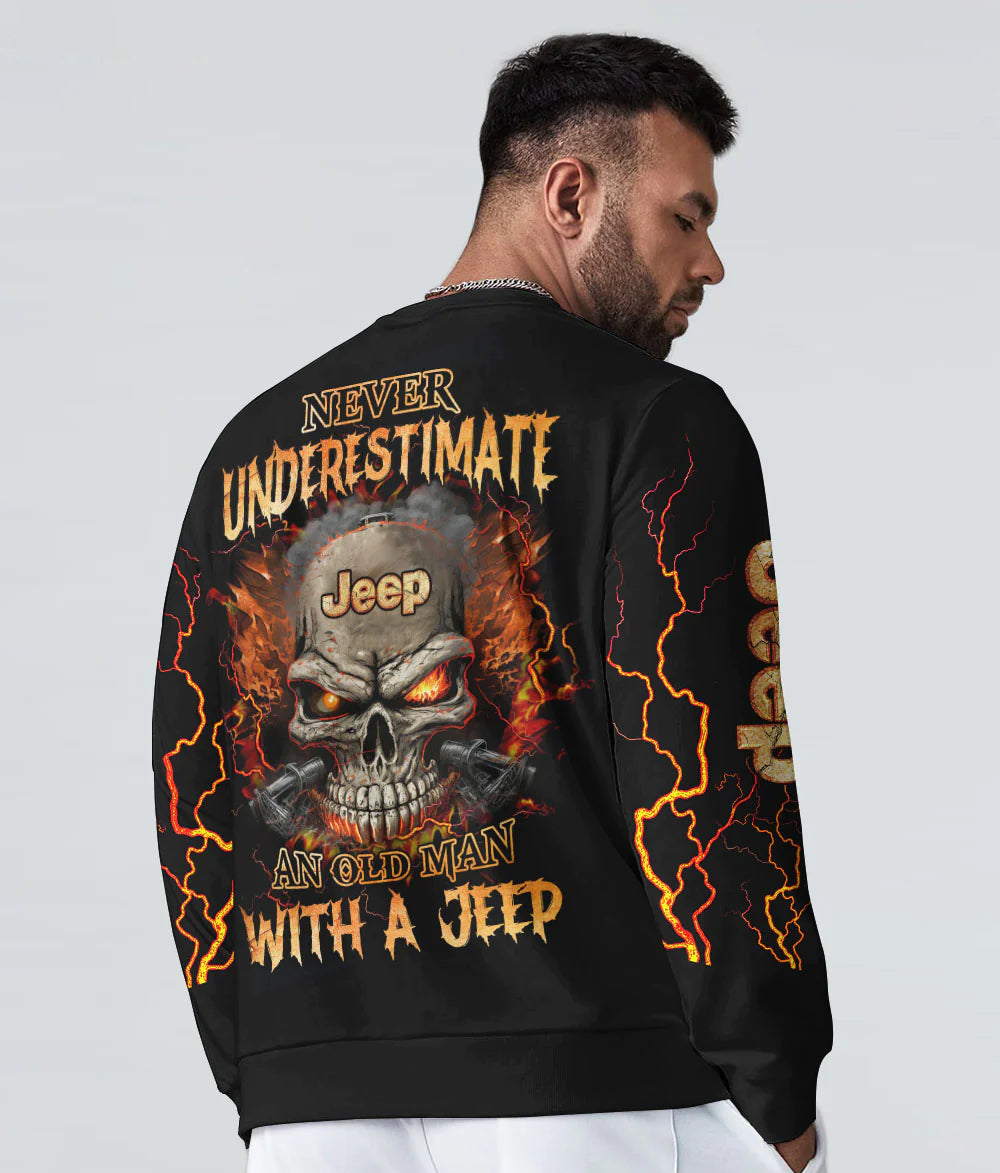 never-underestimate-an-old-jeep-man-fire-skull-sweatshirt