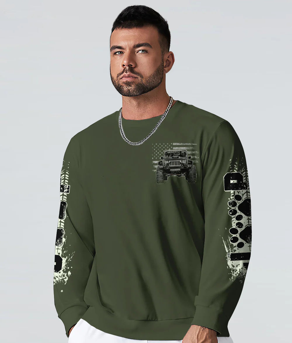 a-man-his-dog-and-his-jeep-military-green-sweatshirt