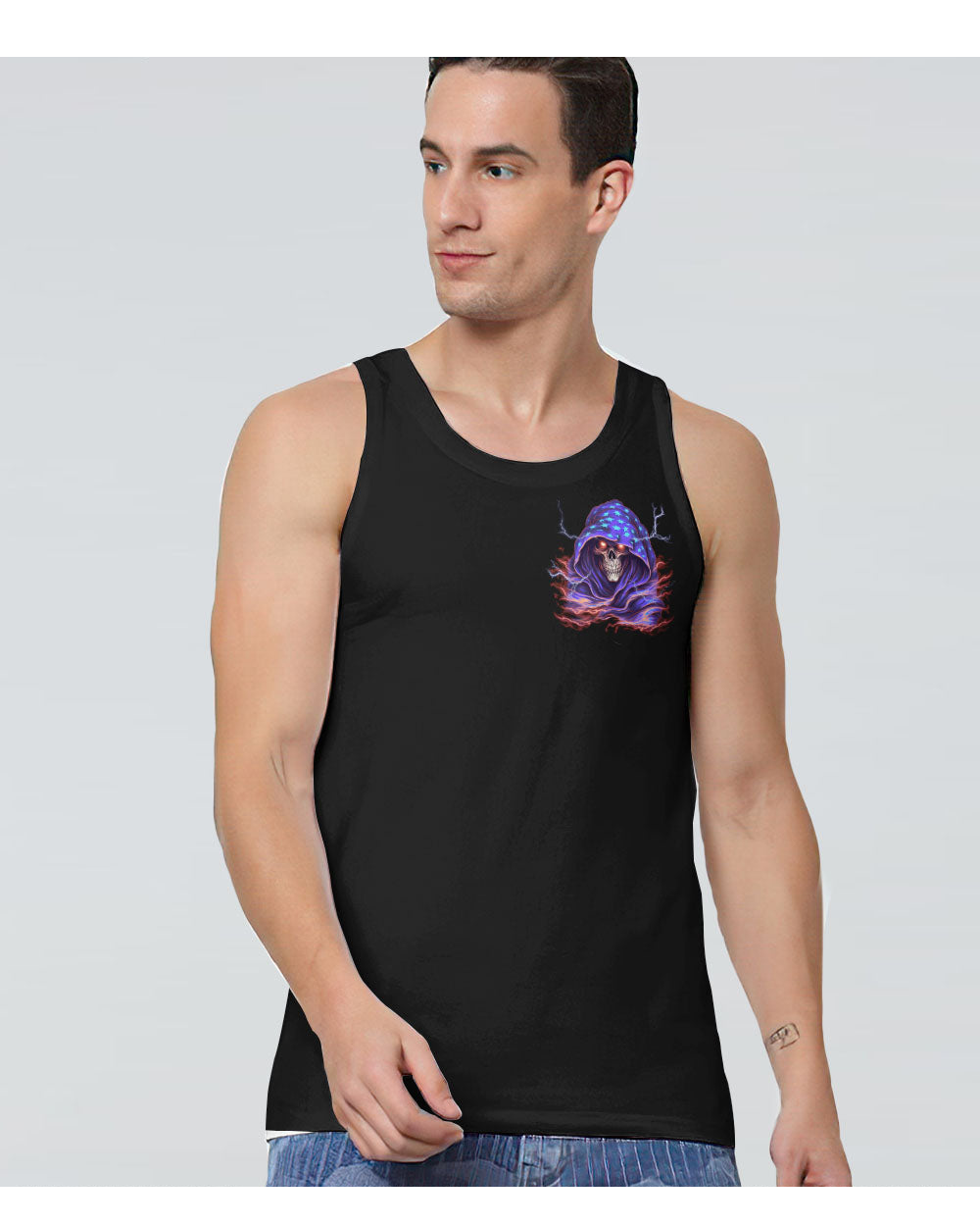 You Have 2 Choices Skull Reaper Tank Top