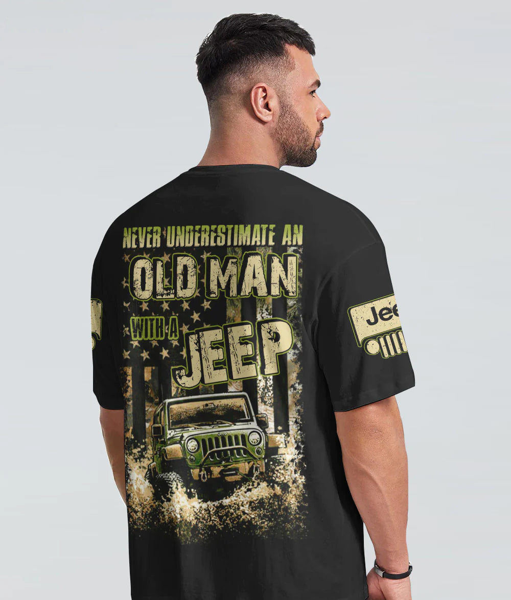 never-underestimate-an-old-man-jeep-flag-vintage-t-shirt