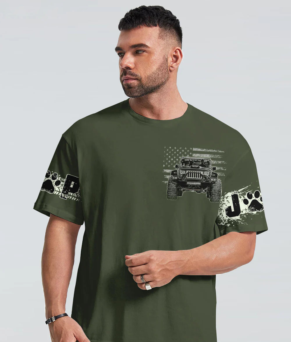 a-man-his-dog-and-his-jeep-military-green-t-shirt