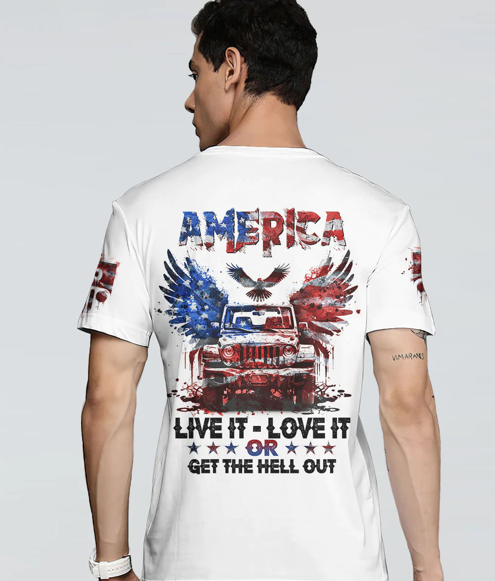 america-live-it-love-it-or-get-the-hell-out-jeep-wings-t-shirt