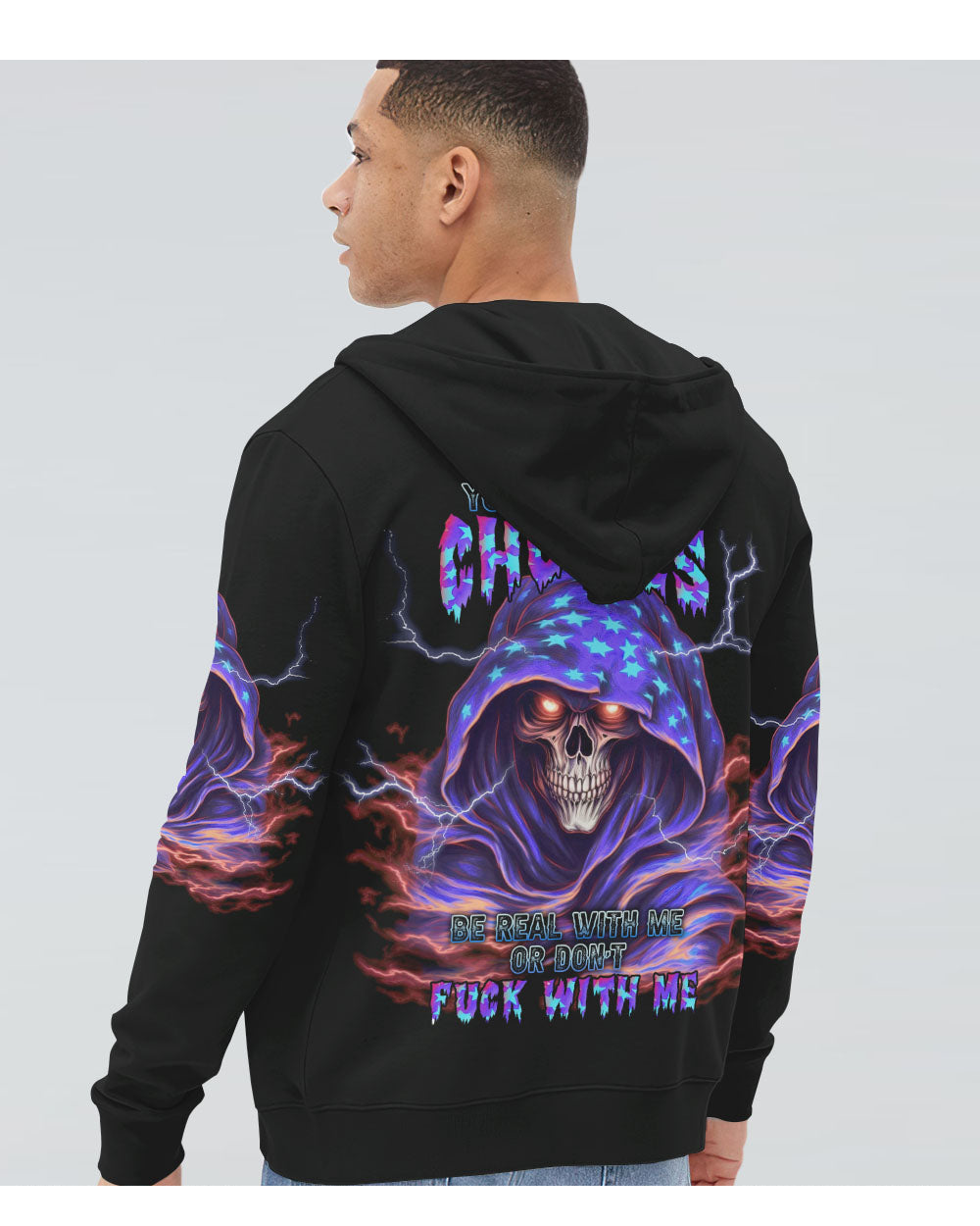 You Have 2 Choices Skull Reaper Hoodie