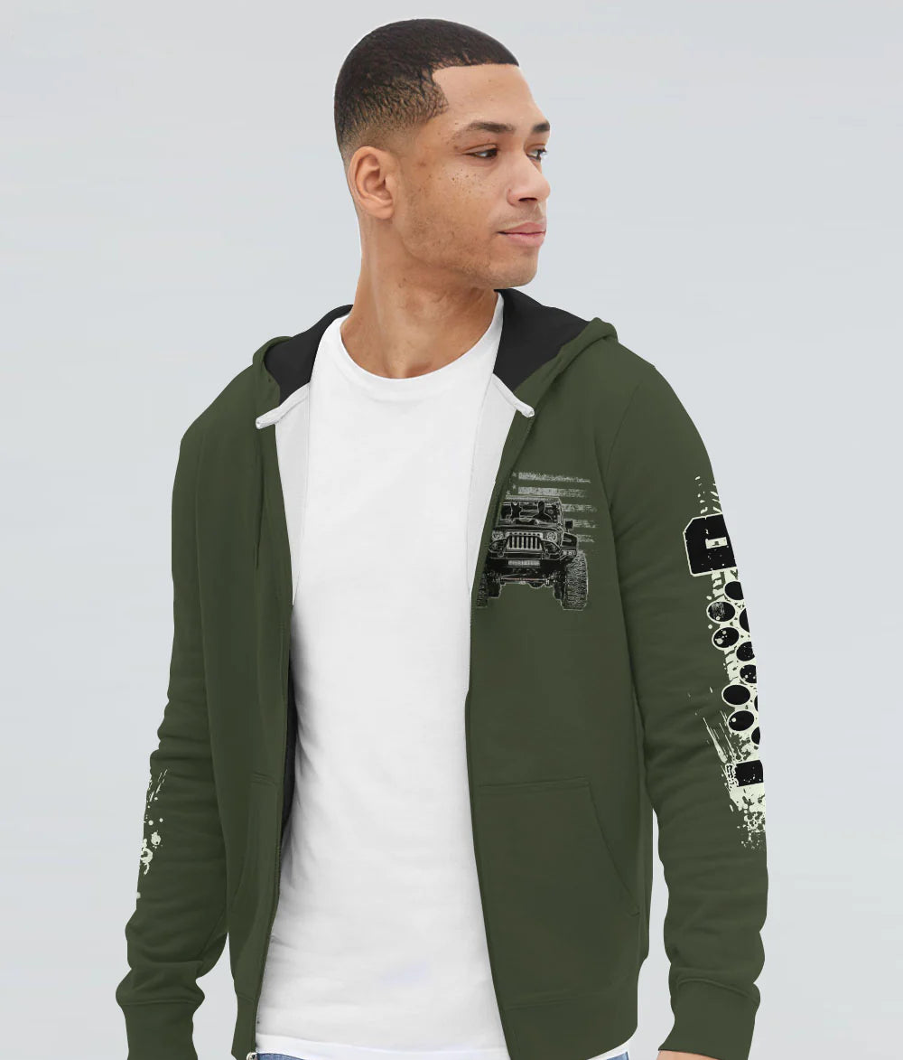 a-man-his-dog-and-his-jeep-military-green-hoodie