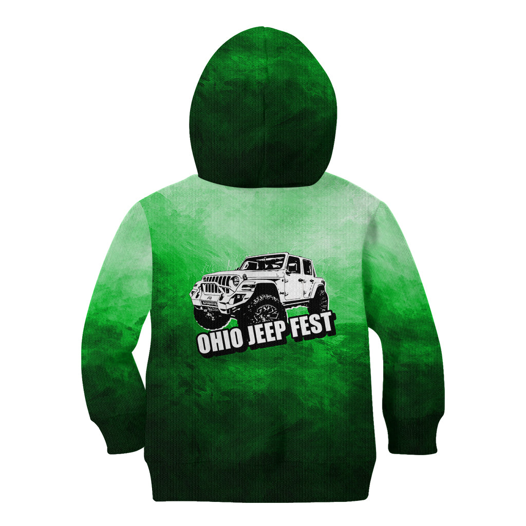 ohio-jeep-fest-kid-hoodie-green-style