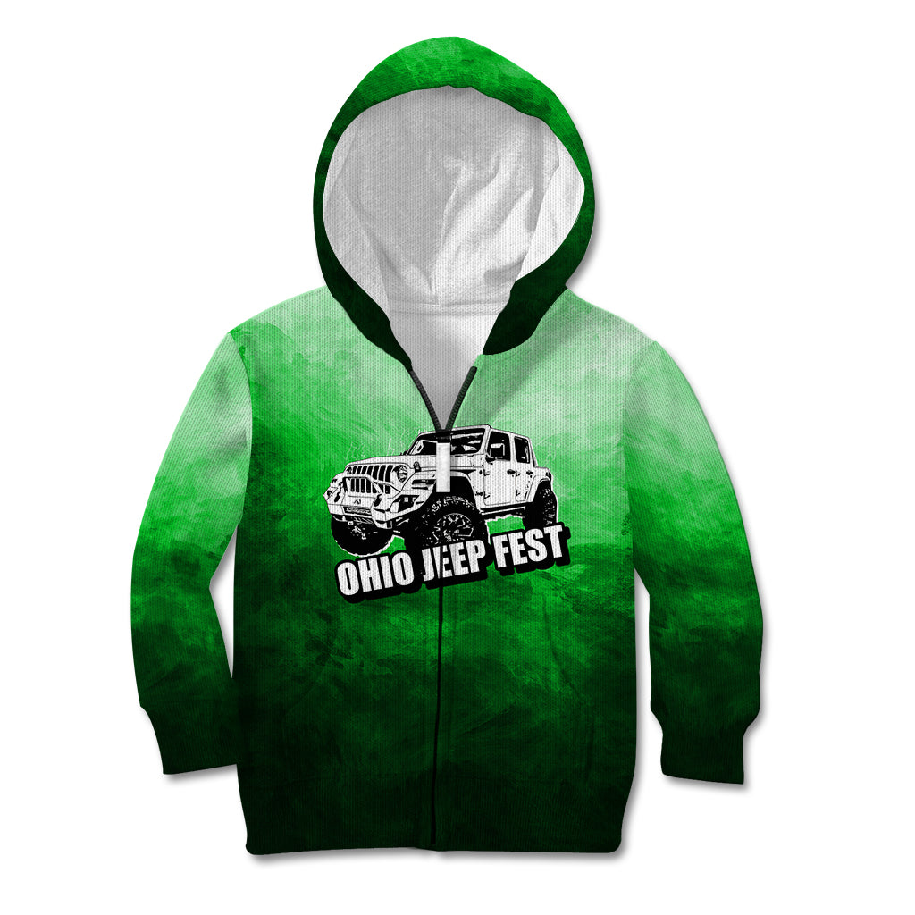 ohio-jeep-fest-kid-hoodie-green-style