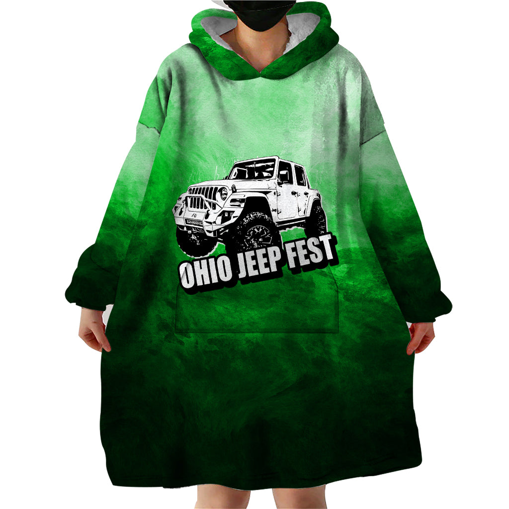 ohio-jeep-fest-wearable-blanket-hoodie-green-style