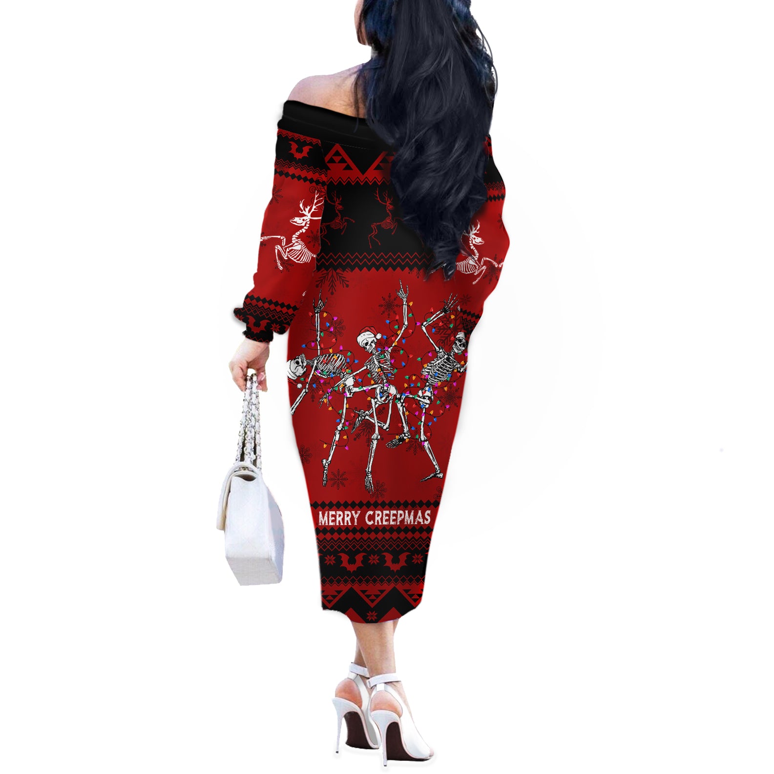 christmas-off-the-shoulder-long-sleeve-dress-jolly-skull-merry-creepmas