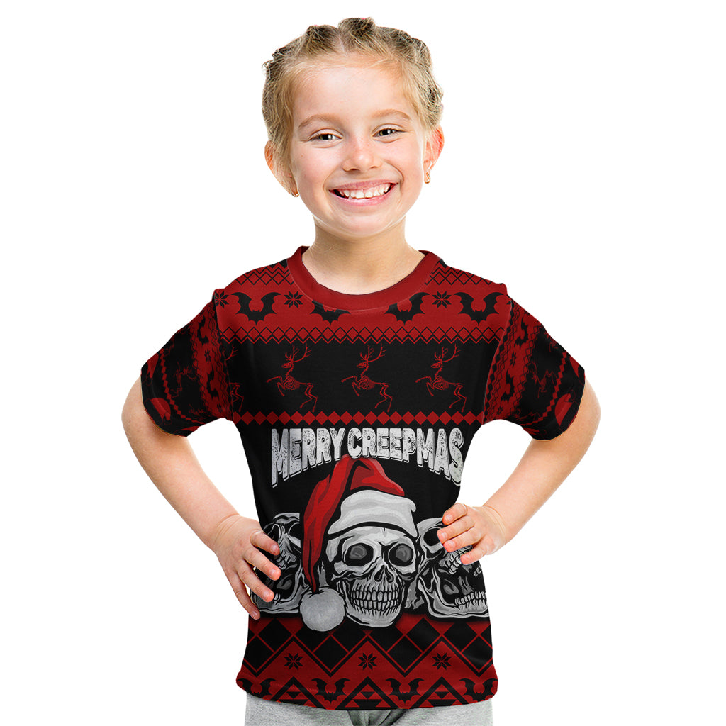 custom-christmas-kid-t-shirt-gothic-skull-creepmas