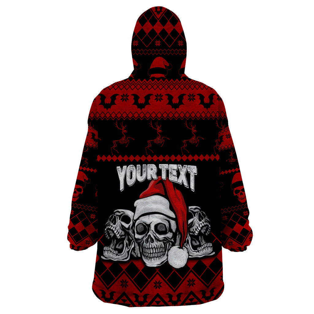 custom-christmas-wearable-blanket-hoodie-gothic-skull-creepmas